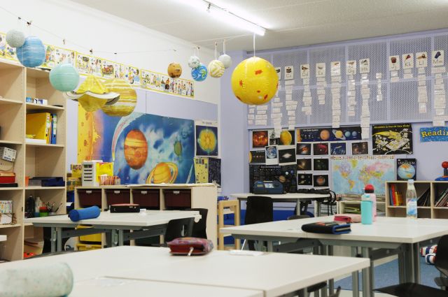 Klassenzimmer klein